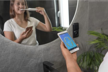 Concept Perfect Smile ZK5000 Sonische Tandenborstel met app en oplaadetui