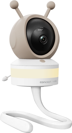 Concept KIDO KD5010 Moniteur vidéo numérique pour bébé avec éclairage LED