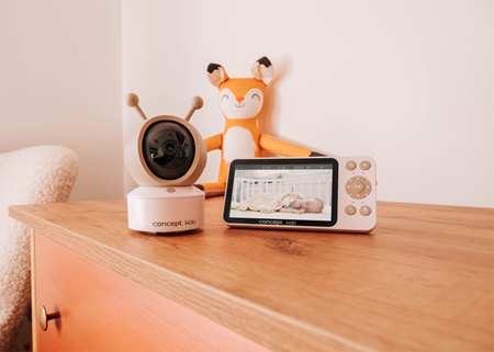 Concept KIDO KD5010 Moniteur vidéo numérique pour bébé avec éclairage LED