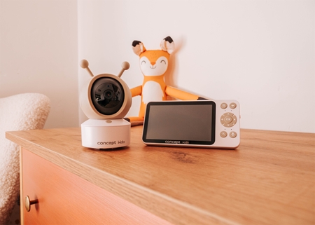Concept KIDO KD5010 Moniteur vidéo numérique pour bébé avec éclairage LED