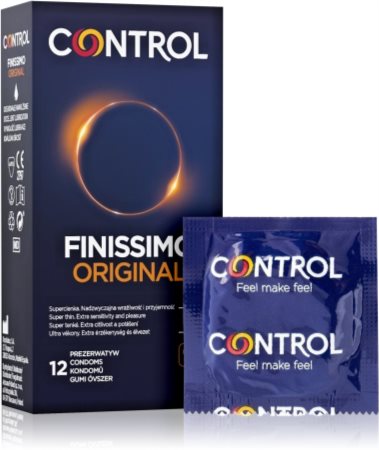 Control Finissimo Original prezervatyvai
