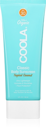Coola Tropical Coconut opalovací krém na tělo SPF 30
