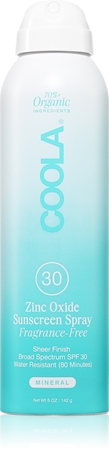 Coola Fragrance Free opalovací sprej SPF 30