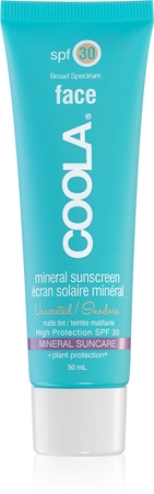Coola Mineral Sunscreen Fugtgivende ansigtscreme SPF 30