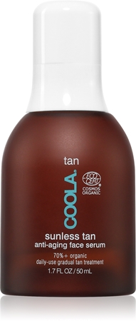 Coola Sunless Tan sérum proti vráskám na obličej