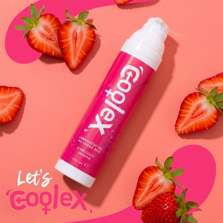 Coolex Strawberry lubricant gel water-based