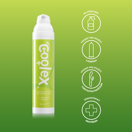 Coolex Lime lubrikačný gél na vodnej báze