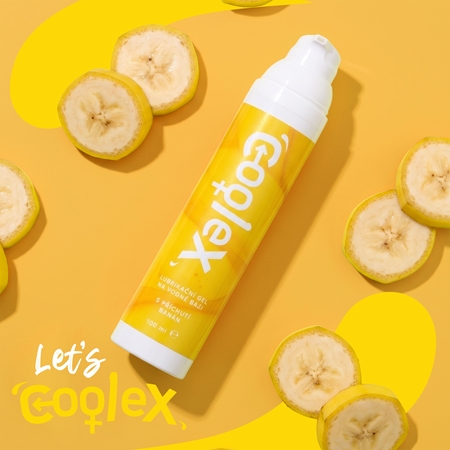 Coolex Banana lubricant gel water-based