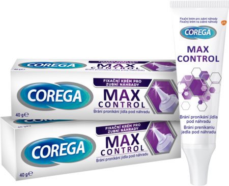 Corega Max Control fixační krém pro zubní náhrady