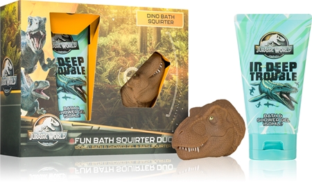 Corsair Jurassic World sprchový a koupelový gel + hračka with dinosaur squirter