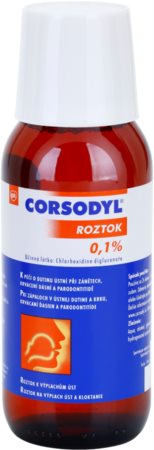 Corsodyl Solution 0,1% Înlocuire