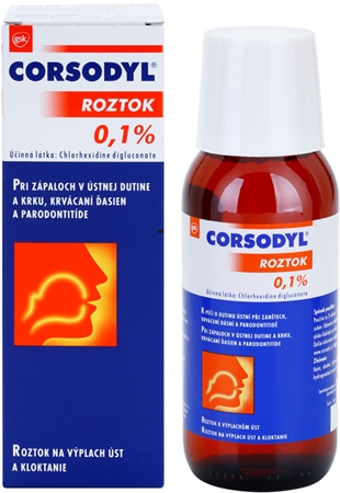 Corsodyl Solution 0,1% replacement