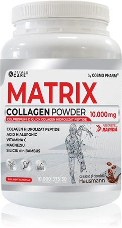Cosmo Pharm Matrix collagen 10 000 mg colagen hidrolizat pentru nutriția articulațiilor și a tendoanelor