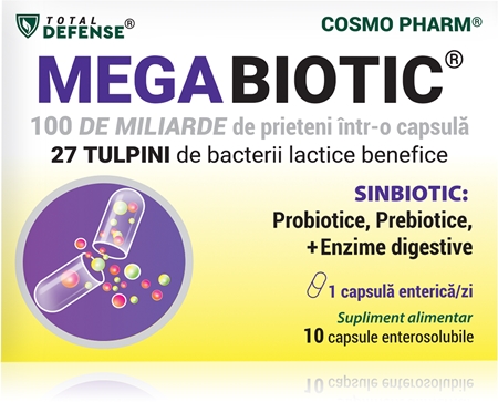 Cosmo Pharm Mega Biotic capsule cu pre- și probiotice