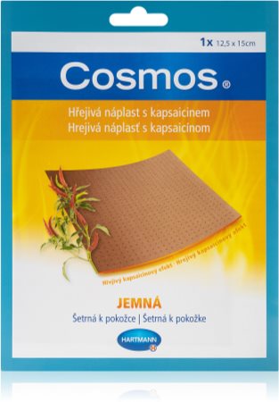 Hartmann Cosmos Warm patch Soft with capsaicin transdermalt plåster för smärtlindring i muskler och leder