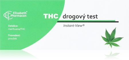 Instant View Drogový test THC zdravotnícky prostriedok