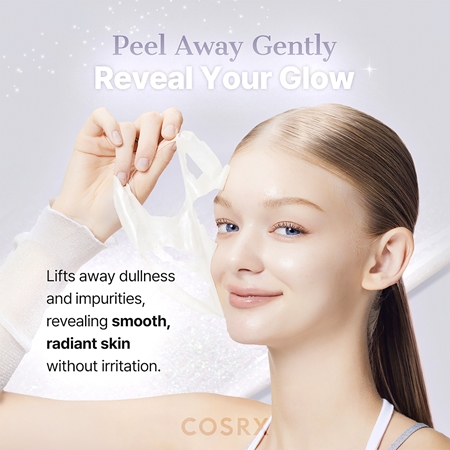 Cosrx PDRN EXOSOME Skinplaning Glaze Mask rozjaśniająca maseczka do twarzy z efektem wzmacniającym