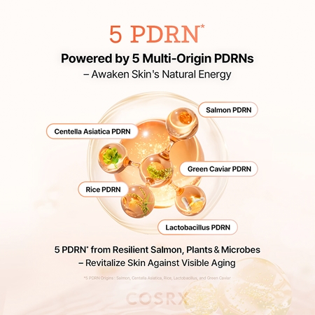 Cosrx 5 PDRN B5 Vital Soothing Toner rewitalizujący tonik dla efektu rozjaśnienia i wygładzenia skóry