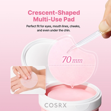 Cosrx One Step Original Peptide Collagen Lifting Glow Pad tonizujące płatki do twarzy do ujędrniania i liftingu skóry twarzy