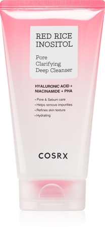 Cosrx Red Rice Inositol Pore Clarifying Deep Cleanser Reinigungsmaske und Gel 2 in 1 gegen die Unvollkommenheiten der Haut