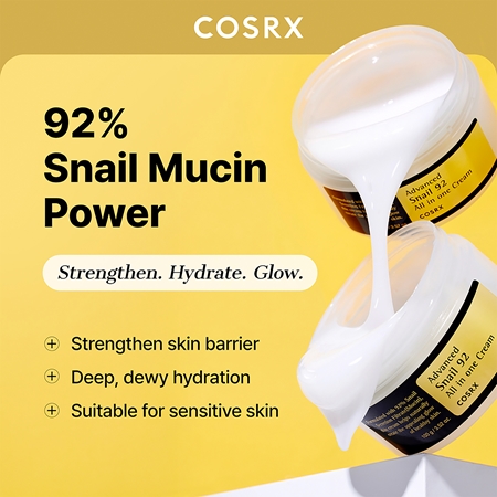 Cosrx Advanced Snail 92 All In One intensywny krem regenerujący z ekstraktem ze śluzu ślimaka