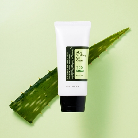 Cosrx Aloe Soothing Sun Cream apsaugos nuo saulės kremas SPF 50