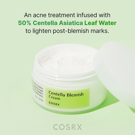 Cosrx Centella Blemish Cream odżywczy krem łagodzący przeciw zaczerwienieniom skóry