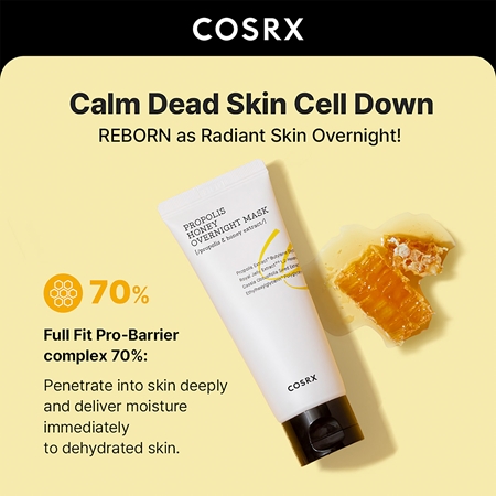 Cosrx Ultimate Moisturizing nočná medová maska