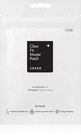 Cosrx Clear Fit Master Patch Salvete sejas tīrīšanai problemātiskai ādai