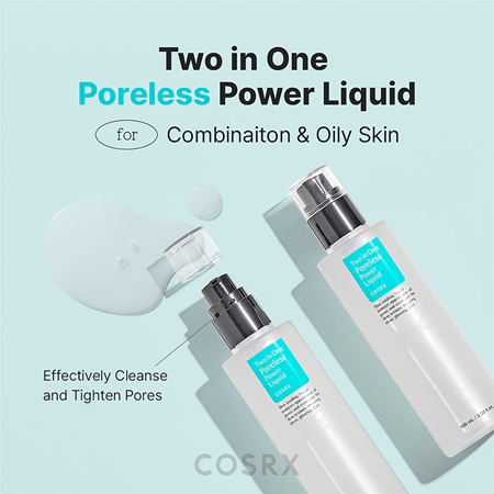 Cosrx Poreless Toner som mindsker forstørrede porer
