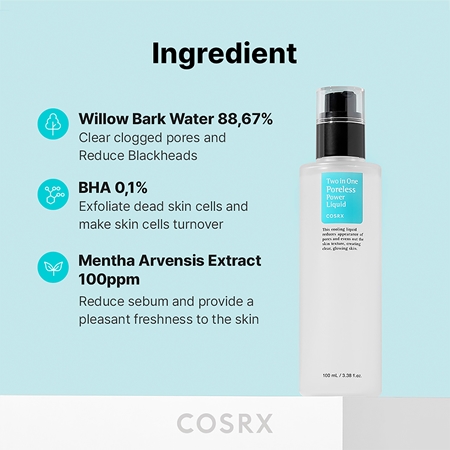 Cosrx Poreless Toner som mindsker forstørrede porer