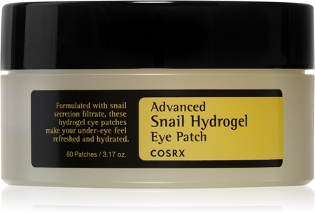 Cosrx Advanced Snail Hydrogel Eye Patch hidrogel maska za predel okoli oči za osvetljevanje kože in hidratacijo