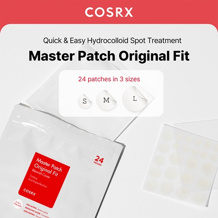 Cosrx Master Patch Original Fit adesivo de limpeza para pele problemática