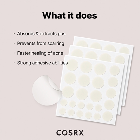 Cosrx Master Patch Original Fit adesivo de limpeza para pele problemática