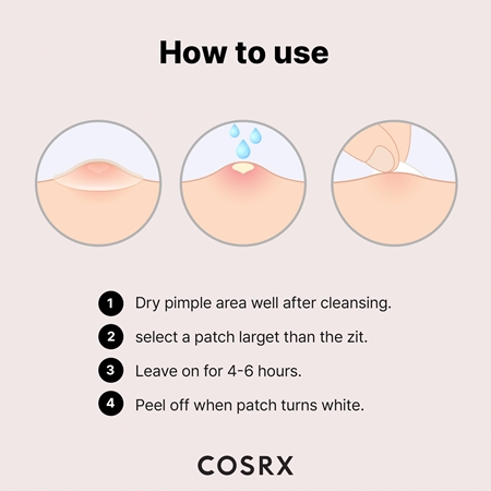 Cosrx Master Patch Original Fit adesivo de limpeza para pele problemática