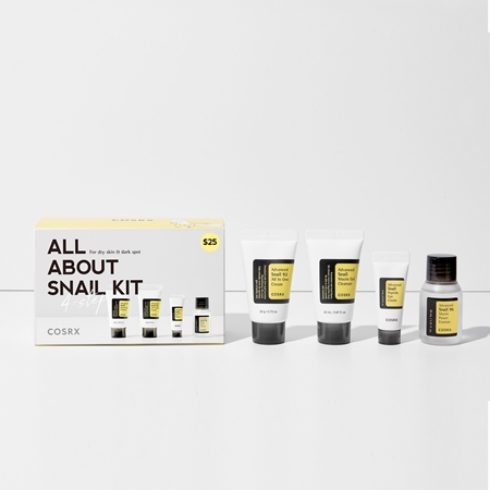 Cosrx Advanced Snail All About Snail Kit zestaw intensywnie nawilżający