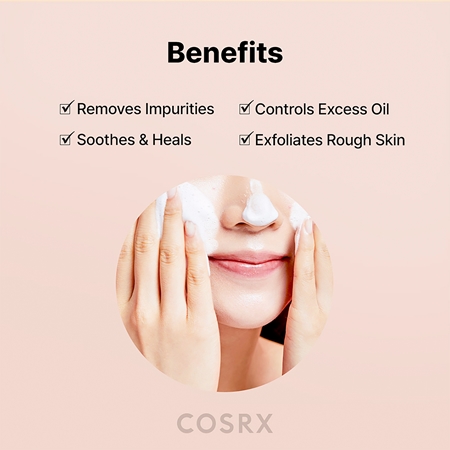 Cosrx AC Collection delikatna pianka oczyszczająca do skóry wrażliwej ze skłonnością do wyprysków