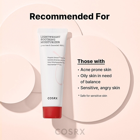 Cosrx AC Collection moisturising and soothing cream for problem skin