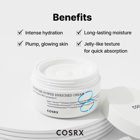 Cosrx Hydrium Moisture Power krem nawilżający z ceramidami