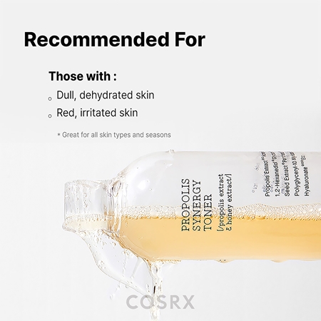 Cosrx Full Fit Propolis tonik do twarzy dla efektu rozjaśnienia i wygładzenia skóry
