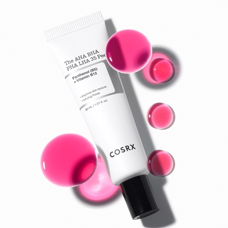 Cosrx The AHA BHA PHA LHA peeling żelowy przeciw zaskórnikom