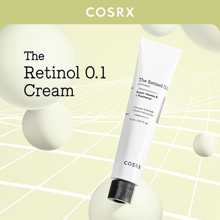 Cosrx Retinol 0.1 krem do twarzy nawilżająco-wygładzający z retinolem