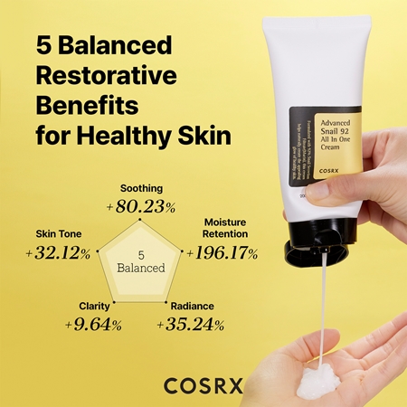 Cosrx Advanced Snail 92 All In One krem intensywnie odżywiający z ekstraktem ze śluzu ślimaka