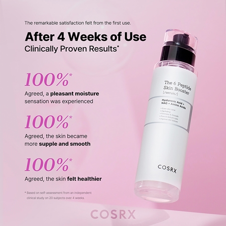 Cosrx The 6 Peptide Skin Booster Serum serum regenerująco-ujędrniające do skóry suchej i wrażliwej