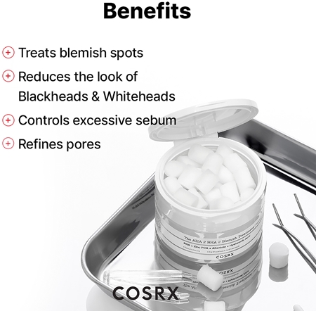 Cosrx The AHA 2 BHA 2 Blemish Treatment Serum antytrądzikowa pielęgnacja punktowa