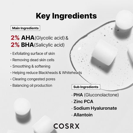 Cosrx The AHA 2 BHA 2 Blemish Treatment Serum antytrądzikowa pielęgnacja punktowa