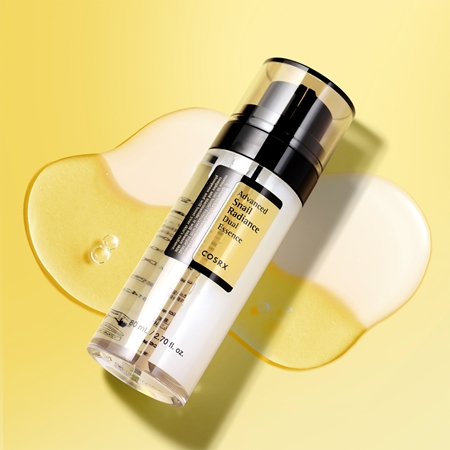 Cosrx Advanced Snail Radiance Dual Essence rozjaśniające serum nawilżające z ekstraktem ze śluzu ślimaka