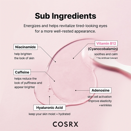 Cosrx The Peptide Collagen Hydrogel Eye Patch Hydrogel Eye Mask with anti-ageing effect