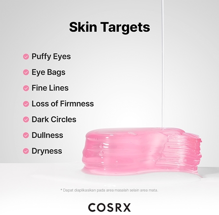 Cosrx The Peptide Collagen Hydrogel Eye Patch Hydrogel Eye Mask with anti-ageing effect