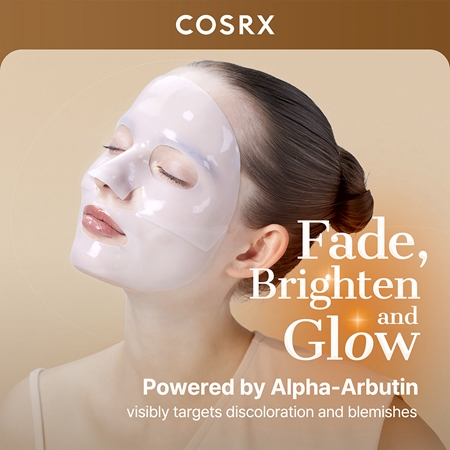 Cosrx The Alpha-Arbutin Discoloration Care maseczka hydrożelowa do ujednolicenia kolorytu skóry